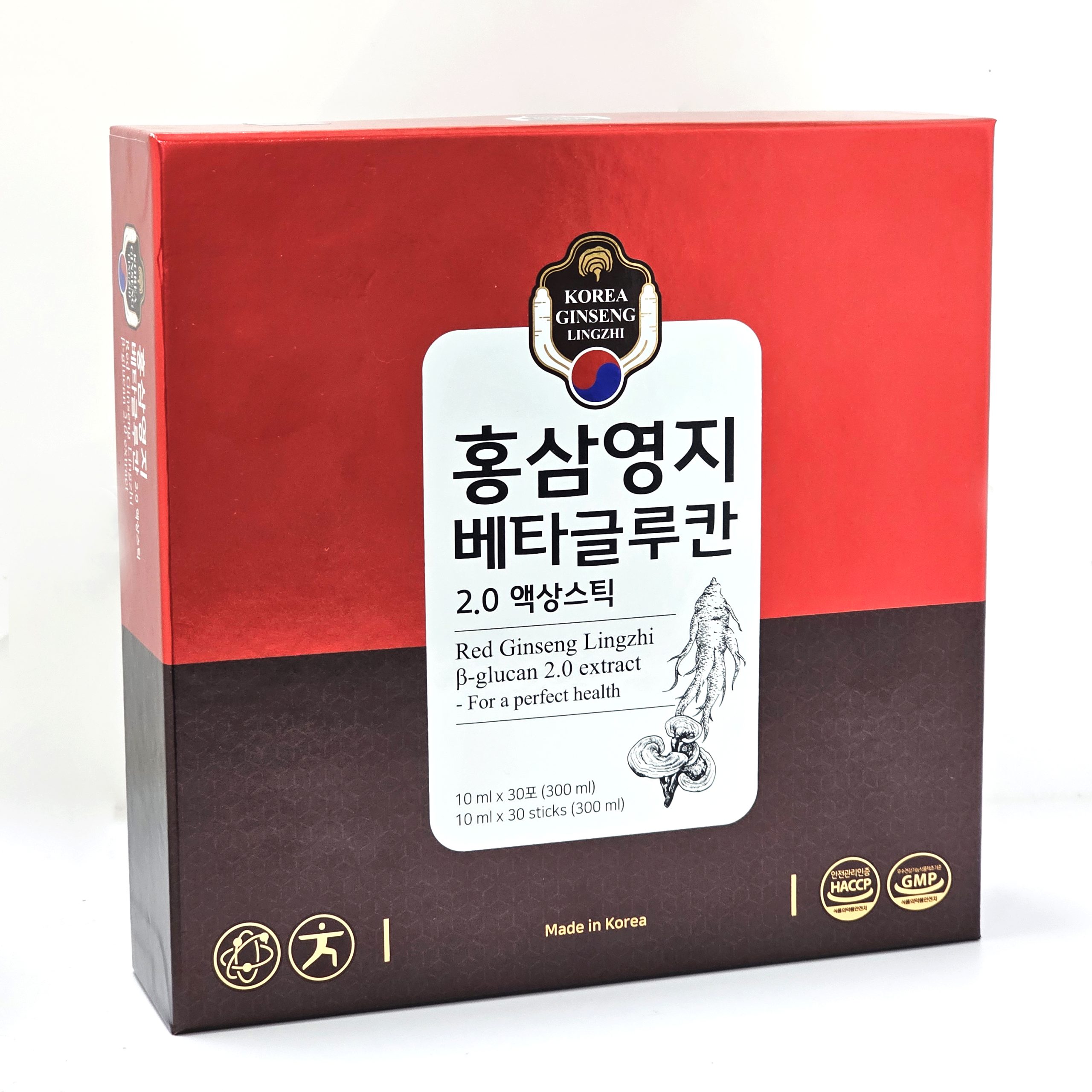 Nhân Sâm Linh Chi Hàn Quốc Beta Glucan